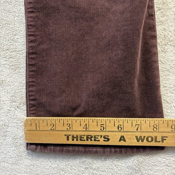 Gap Pants Womens 29P Petite Rich Eggplant Perfect Boot Corduroy Mid Rise Bootcut - Picture 8 of 11